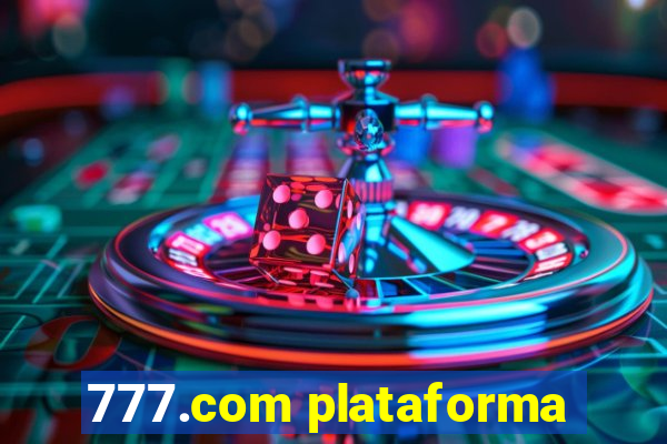 777.com plataforma